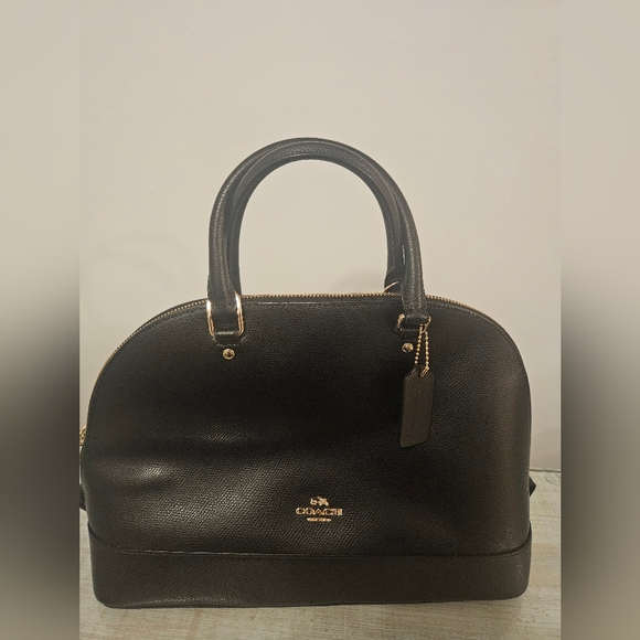 Coach Sierra Black Leather Women's Satchel
